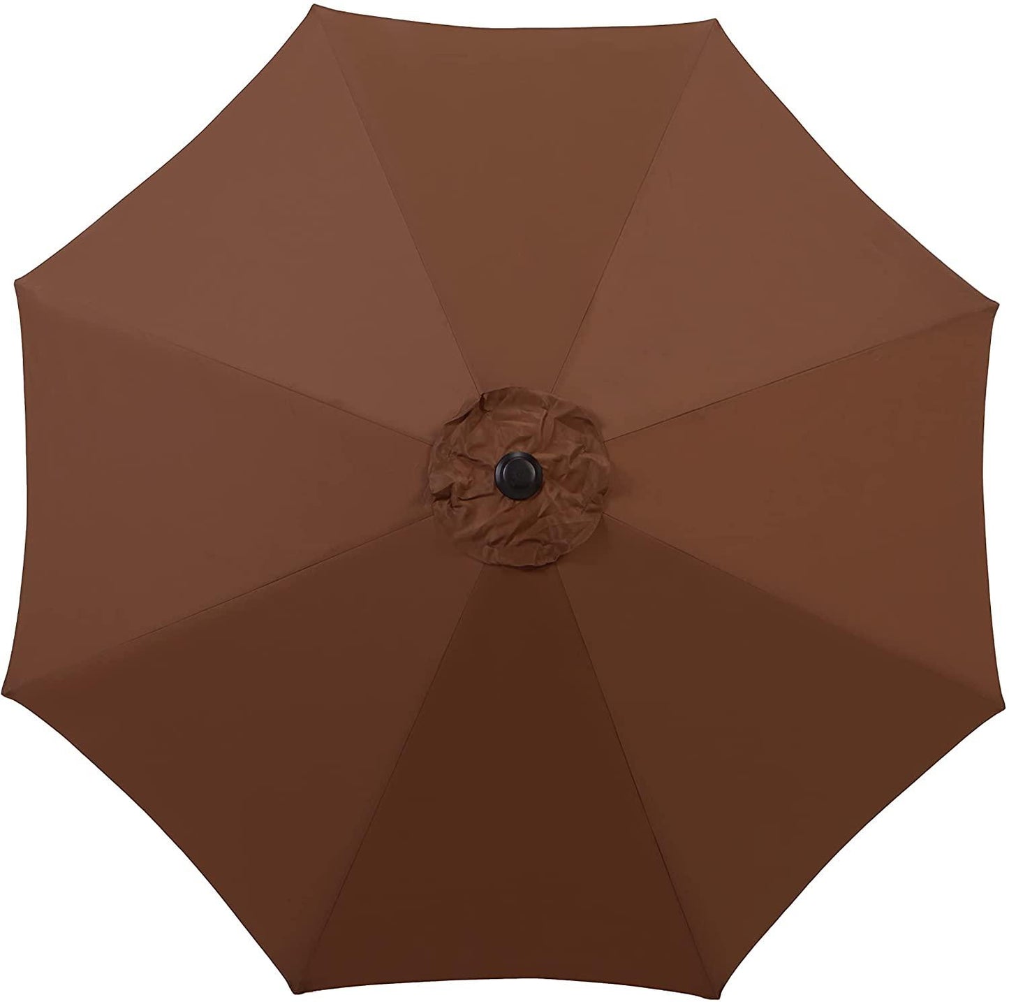Patio Outdoor Market Umbrella with Aluminum Auto Tilt and Crank Without Base
