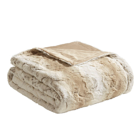 Zuri Oversized Faux Fur Throw