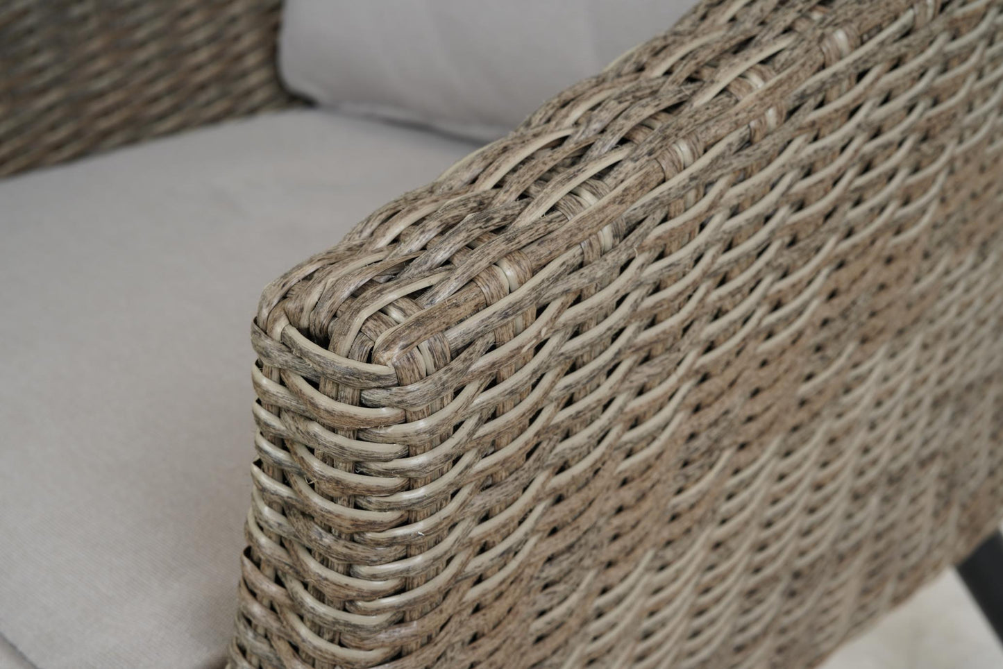 All-aluminum Rattan Table and Chair Set