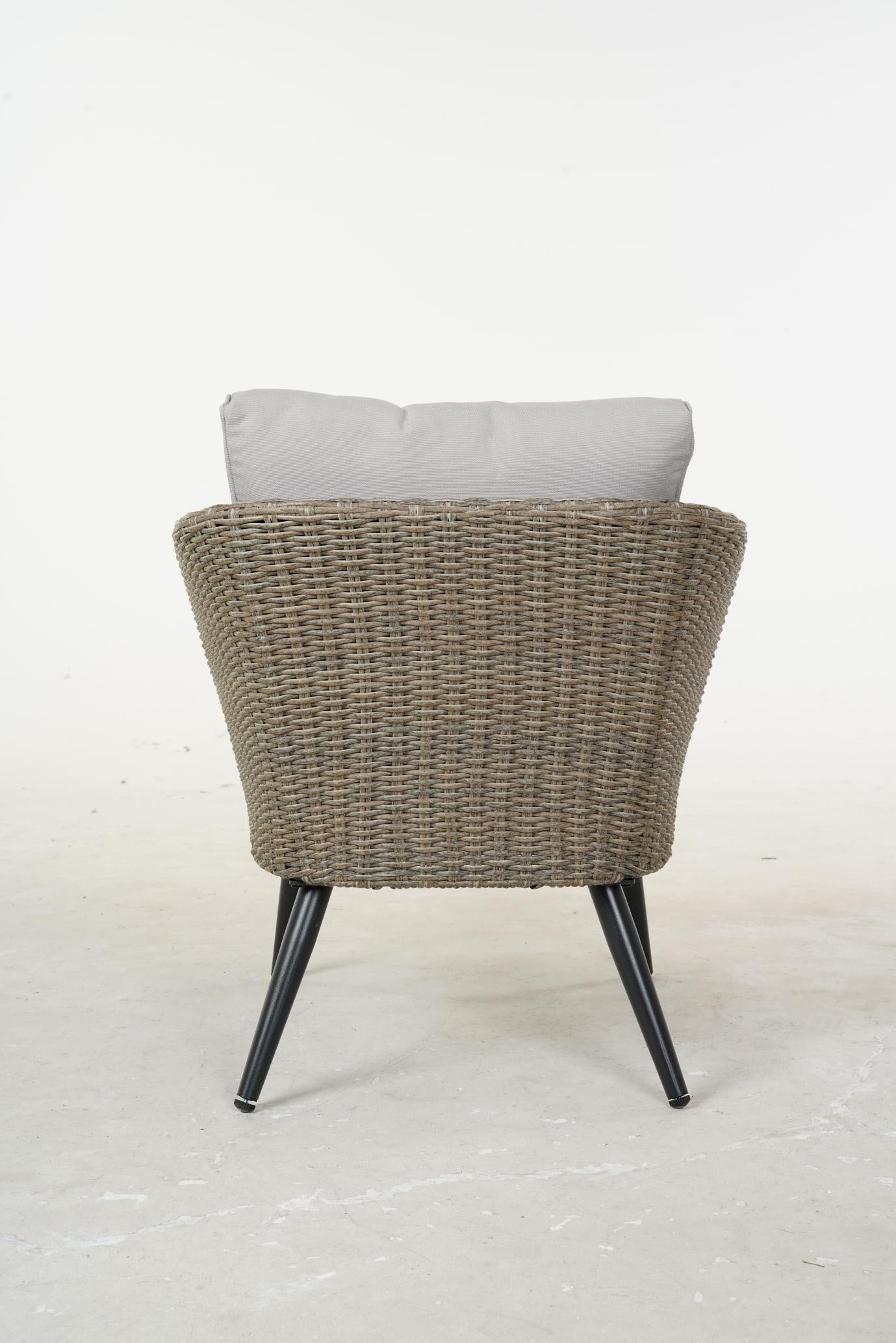 All-aluminum Rattan Table and Chair Set