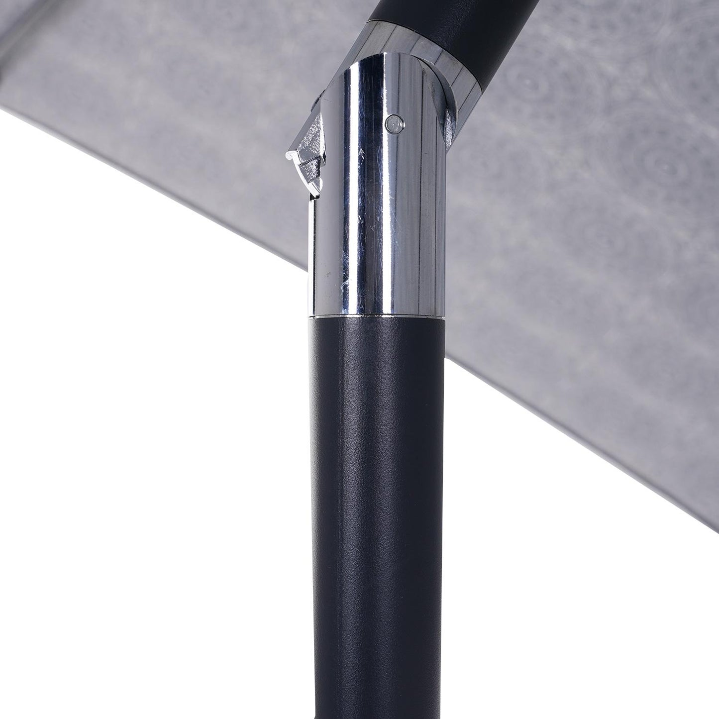 Patio Outdoor Market Umbrella with Aluminum Auto Tilt and Crank Without Base