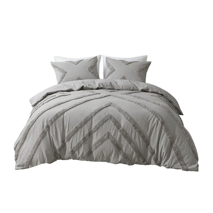 Beck Cotton Chenille Duvet Cover Set